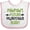 White and Pink, variant on Inktastic Pawpaws Future Hunting Buddy Boys or Girls Baby Bib