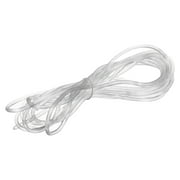 Uxcell 5M/16.4Ft Rubber Window Screen Spline Sealing Strip, 4.5mm OD Translucent