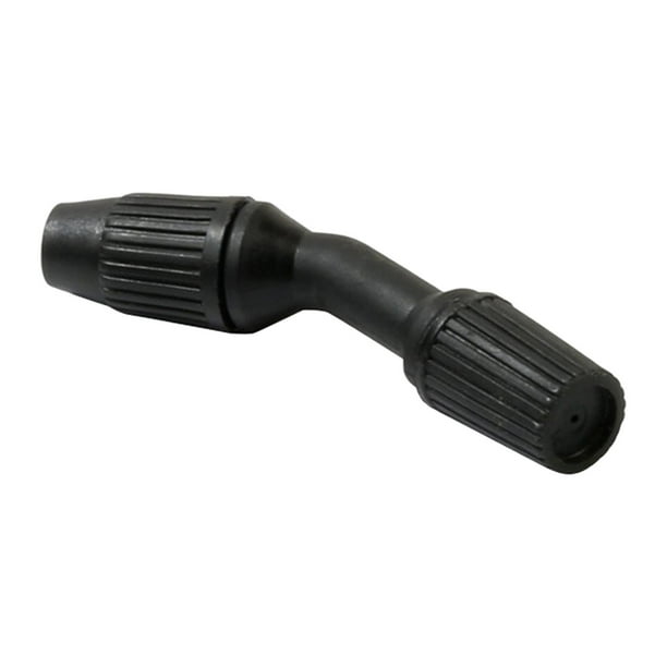 Boquilla de nebulización, cono herbicida ajustable, piezas para jardinería, boquilla de lanza pulverizadora Cono Negro