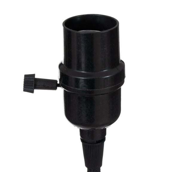 Vickerman E26 Black Socket Wire, 8' Cord