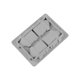 thumbnail image 2 of Molde de aromaterapia Naiovety silicona 4 agujeros decoración de coche Herramientas y accesorios para hornear, 2 of 6