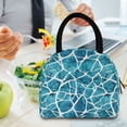 thumbnail image 7 of ALAZA Abstract Marble Insulated Lunch Box Reusable Cooler Tote Bag Work Office Picnic, 7 of 7