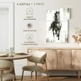 thumbnail image 5 of Elephant Stock Rustic Black Stallion I Wall Art - Vertical Multi Panel Canvas - Living Room Wall Decor - Animal Multi Panel - Black And Gray Decor By Ethan Harper - 32" x 50", 5 of 8