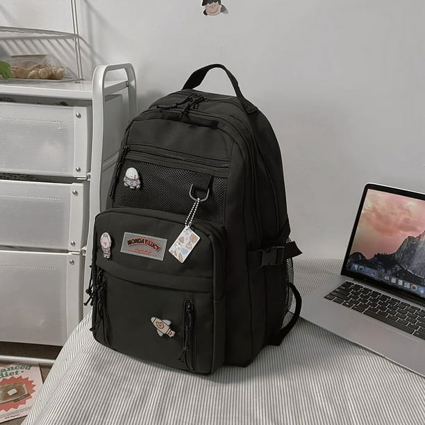 Mochila escolar para mujer, mochila para niña de secundaria, mochila de dibujos animados para estudiantes de secundaria coreana, de tercer a quinto grado y de sexto grado para escuela primaria