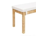 thumbnail image 3 of Amara Natural Woven Rattan Bench, 3 of 5