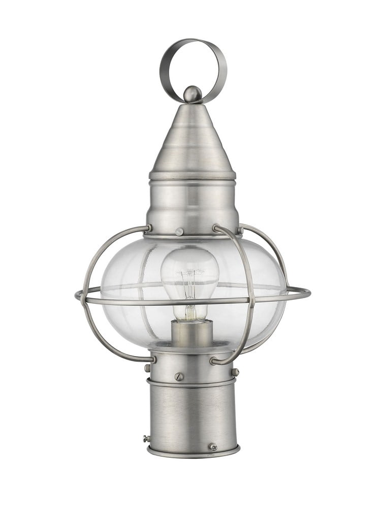 Livex Lighting - Newburyport - 1 Light Outdoor Post Top Lantern in Bohemian