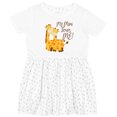 thumbnail image 3 of Inktastic My Mimi Loves Me Girls Toddler Dress, 3 of 5
