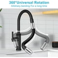 thumbnail image 4 of Tubo de extensión de espuma, extensión de grifo giratoria de 360°, tubo de grifo de cocina antisalpicaduras de extensión flexible universal ajustable adecuado para cocina y baño Lumten, 4 of 5