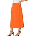thumbnail image 6 of jjayotai Skirts for Women High Waisted Elastic A-Line Skirt Summer Casual Flowy Boho Long Skirts, 6 of 6