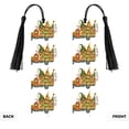 thumbnail image 2 of Kdxio Thanksgiving Truck Print Metal Tassel Bookmarks,Perfect Gift for Art Lovers and Bookworms Metal Bookmarks for Women, 2 of 8