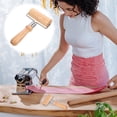 thumbnail image 4 of Wooden Handle Pastry Pizza Roller Kitchen Pizza Making Dough Roller Dough Roller Pin, 4 of 8