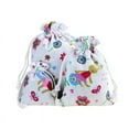 thumbnail image 3 of 50 PCS Party Bags Printing Cotton Drawstring Bags Christmas Party Wedding Small Gift Pouches Mini Linen Storage Sacks Gift Bag, 3 of 7