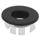 thumbnail image 1 of Cubierta de desbordamiento para lavabo de baño, decoración para fregadero de cocina, orificio de repuesto para baño, color negro, 1 of 14