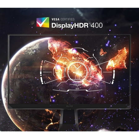 ViewSonic - Elite 24.5 LCD FHD Monitor with HDR (DisplayPort USB, HDMI) - Black