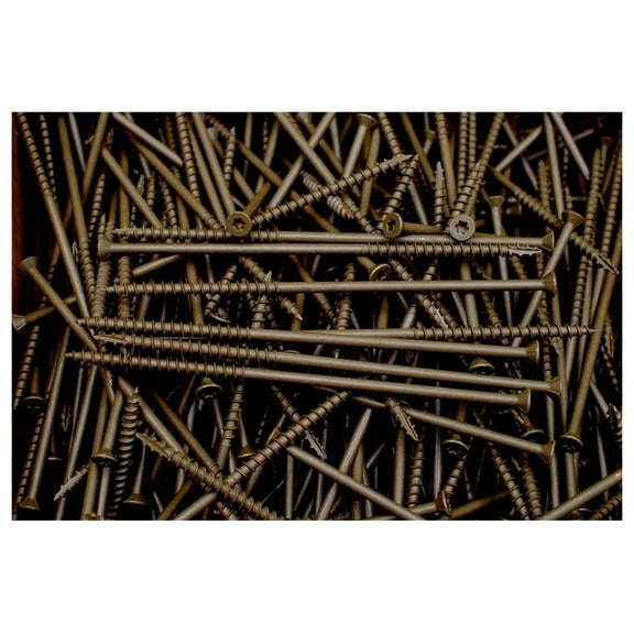 (100) Torx T25 Star Flat Head 10 x 6 Deck Screw ACQ Lumber Wood Type 17