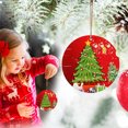 thumbnail image 3 of Fiudx Adorno Navideño de Madera, Decoración para Árbol de Doble Cara, Impresión Por Sublimación de Alta Calidad, Diseño Versátil para Colgar, Perfecto para Árbol, Puerta o Bolso, Regalo para Fiestas,, 3 of 7