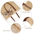 thumbnail image 6 of SUOSDEY Large Straw Beach Bag for Women,Beach Tote Bag Shoulder Handbags,Straw Bag Beach Purse for Summer, 6 of 8