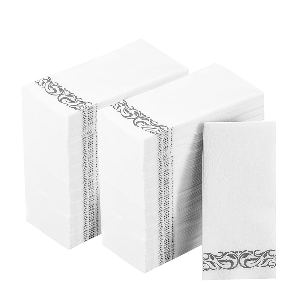 JOLLY CHEF [200Pack] Bathroom Napkins, Paper Guest Towels