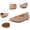 thumbnail image 4 of Womens Slip on Loafers Walking Shoes Comfortable Casual Beach Travel Ballet Flats Non Slip Work Dress Shoes, 4 of 7