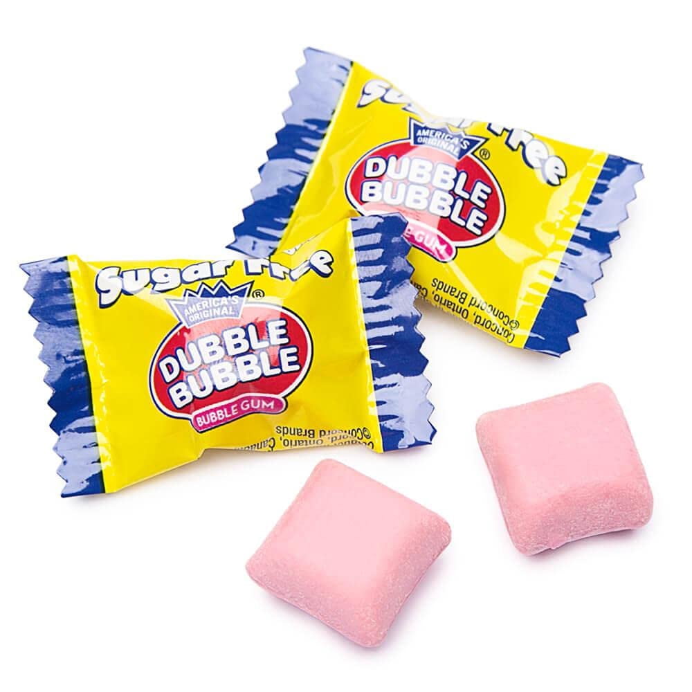 American Classic Sugar Free Chewing Gum Candy In Bulk 16.25 Ounce Bag Individually Wrapped Original Bubblegum Flavor Keto Friendly Gluten Free 90 +pcs (1-LB)
