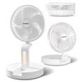 thumbnail image 1 of Ventilador Geek Aire Personal Recargable con LED Blanco, 1 of 9