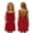 Red, variant on yocbz Toddler Girl Dresses Big Girls Dresses Toddler Girl Dress Summer Outfits Kids Ruffle Cap Puff Sleeves Boho Dresses Casual Sundress for Girls Hot Pink,4-5 Years