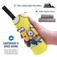 thumbnail image 3 of Toallas de playa de los Minions, toallas de baño absorbentes y ligeras de secado rápido, toalla de baño de microfibra ultra suave para viajes, playa, gimnasio, camping, yoga, picnics, piscina, 27,5 x, 3 of 8