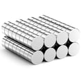 thumbnail image 1 of shiyou-80pcs Magnets, 6x3mm Small Round Fridge Magnets, Strong Rare Earth Magnets for Crafts, Office Tiny Magnets, for Billboard, Push Pin, Map, Button Magnets, 1 of 4