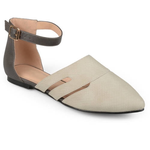 two part pointed flats