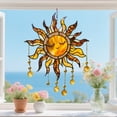thumbnail image 6 of MMJ Sunflower Acrylic Suncatcher Hanging Pendant for Window Garden Wall Home Decor Gift 5.9x5.9in, 6 of 6