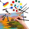 thumbnail image 7 of Acrylic Paint Set,46 Piece Professional Painting Supplies with Paint Brushes, Acrylic Paints, Easel, Canvases, Palette, Paint Knives, Brush Cup and Art Sponges for Hobbyists and Beginners, 7 of 7