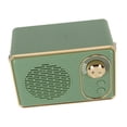 thumbnail image 1 of Retro  5.0 Speaker Vintage Mini  Speaker Memory Card AUX USB Rechargeable MP3 Player for Camping Party Gift, 1 of 7