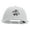 White, variant on Baseball Mascot Embroidered Unconstructed High Profile Cotton Flat Bill Cap - White OSFM