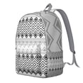 thumbnail image 2 of Unisex Bohemian Vintage Daypack, Print Rucksack with Front Pocket, Durable Backpack for School College Work Travel, Excellent Gift, 2 of 5