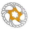 thumbnail image 1 of Disc Brake Pad Rotor,16cm Bicycle Floating Disc Brake Rotor with 6 Bolts Disc Brake Pad Rotors for Mountain Road Bike Repair Parts, 1 of 7