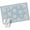 Blue, variant on Sky Blue Daisy Flower Washable Small Entryway Area Rugs 2'x3', Farmhouse Floral Summer Country Low Pile Throw Rug Non-Slip Sturdy Edge Binding Carpet for Front Door Floor Room Entry