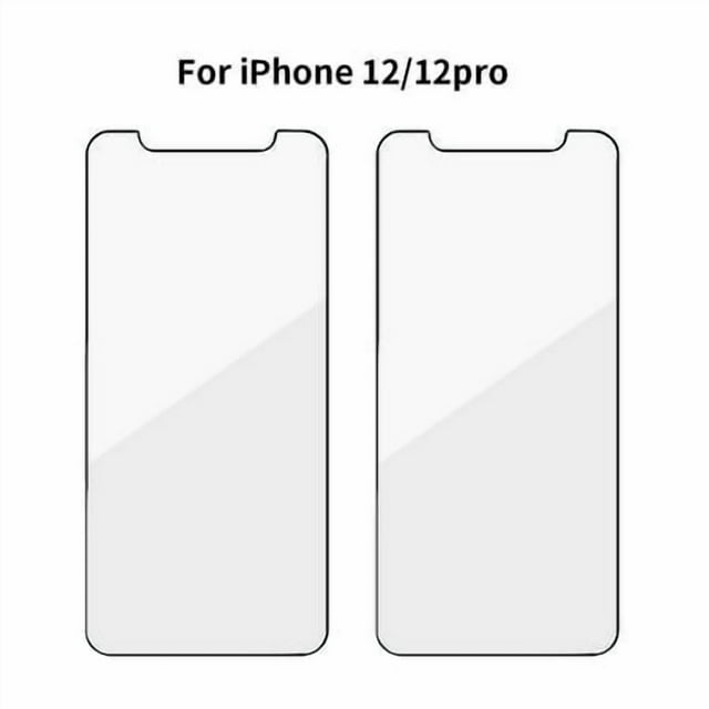 Mobile Phone Screen Protective Cover Cell Phone Screen Tempered Glass Protector Film for iPhone 12/12 Pro
