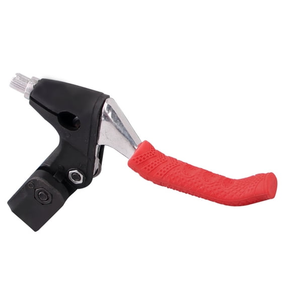 Mobutofu Bike Brake Sleeve Lever Grip Red Durable Shock Absorbent for Road Mountain Bikes 4Pcs