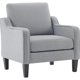 thumbnail image 2 of Lounge Chairs Mid Century Modern Fabric Accent Chair Home Furniture Studio Armchair Office Waiting Room Free Shipping Apartment My Lux Decor Round, 2 of 9