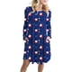 thumbnail image 1 of Vestido de mujer con estampado de Navidad, ropa de niña de dibujos animados, vestido de manga larga para ambiente de festival, tipo 1, 3XL Noticed AP003995-06, 1 of 5
