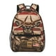 thumbnail image 1 of Fotbe Patriotic Deer Soldier Salute Mochila Casual con Estampado para Escuela, Viajes y Actividades al Aire Libre - Duradera, Ligera y Cómoda, 1 of 5