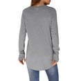 thumbnail image 7 of Womens Tops! Comdrip Long Sleeve Shirts for Women Business Casual Tops Fall Fashion Clothes Workout Plus Size Teacher School Outfits 2025 Womens Fall Tops Grey 2XL, 7 of 7