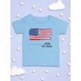 thumbnail image 3 of Independence Day Usa Flag T-Shirt Infant -Image by Shutterstock,  24 Months, 3 of 4