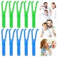 thumbnail image 2 of POINTERTECK 10 Pcs Support Réutilisable pour Hydropulseur Support de Fil Dentaire Poignée de Fil Dentaire Durable Outils Dentaires pour Adultes et Enfants, 2 of 7