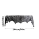thumbnail image 2 of Manto de chimenea de Halloween YOUSIM tela decorativa 46 x 244 cm negro, 2 of 4