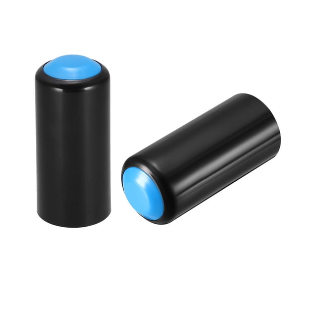 Cubierta de batería de plástico Unique Bargains, tapa de tornillo para PGX24 SLX24 PG58 BETA58 inalámbrico 2 piezas