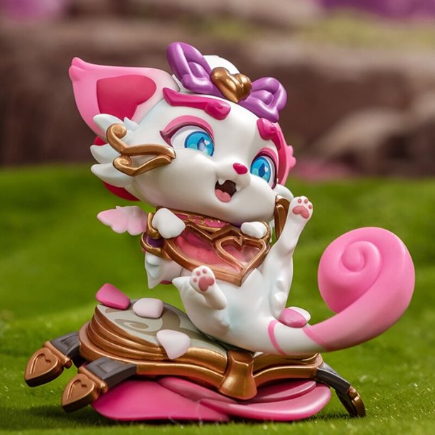 League of ATIONS End Anime Cat Yuumi Figura, Leon Day Limited, Templado, Colección limitada, Modelo, Juguete coleccionable, Regalo, Originalzhangyuxiang zhangyuxiang unisex