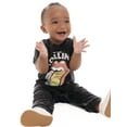 thumbnail image 6 of Rolling Stones Baby Graphic Romper with Short Sleeves, Sizes 0/3M- 24M, 6 of 12