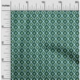thumbnail image 1 of oneOone Georgette Viscose Fabric Geometric Flame Stitch Print Sewing Fabric BTY 42 Inch Wide, 1 of 4