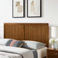thumbnail image 2 of Headboard, Twin Size, Wood, Brown Walnut, Modern Contemporary Urban Design, Bedroom Master Guest Suite, 2 of 9
